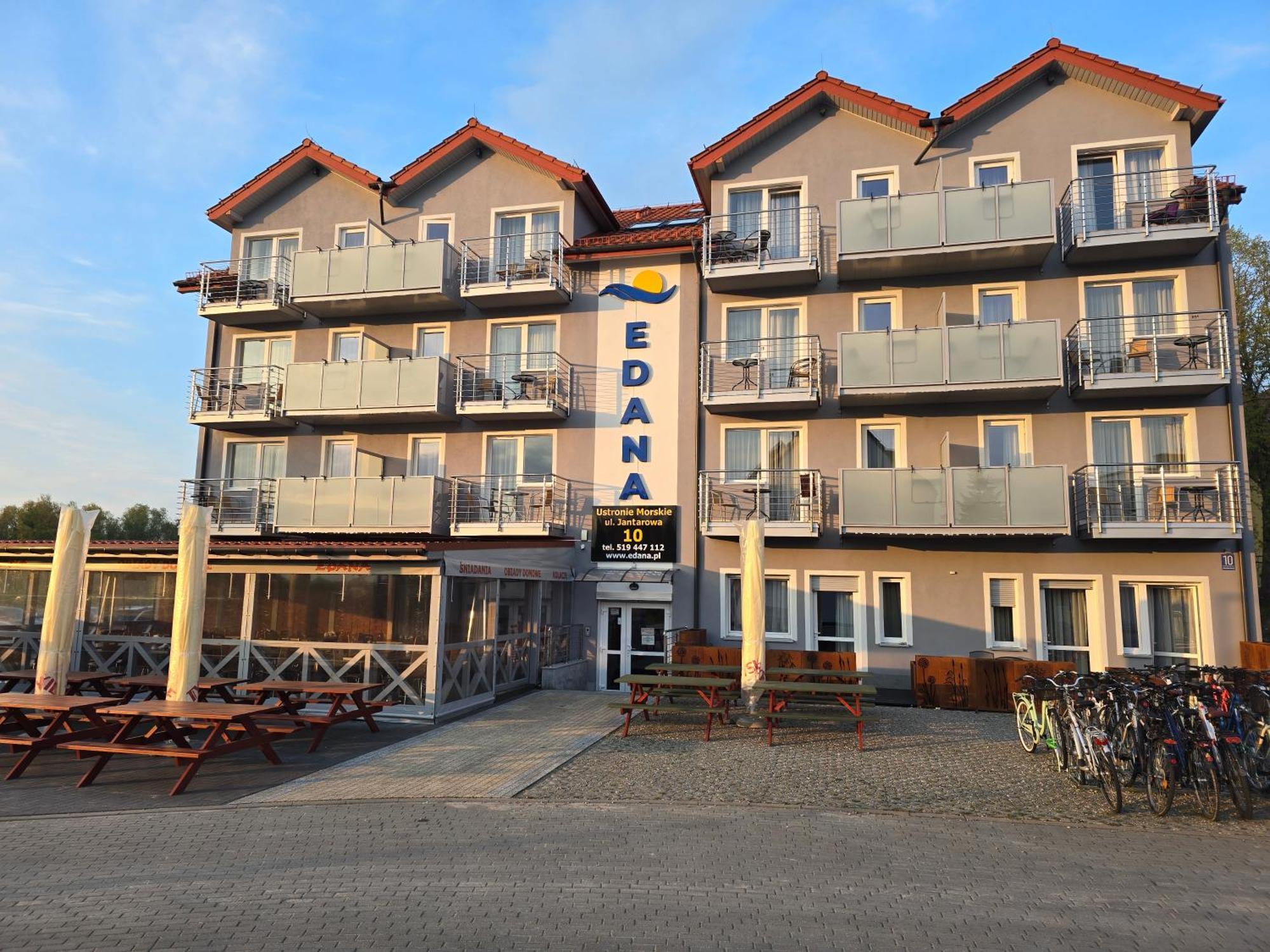Pensjonat Edana Ustronie Morskie Exterior photo